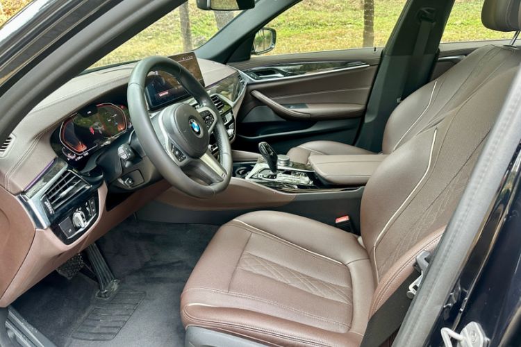 Used BMW 5 Series 2021 525Li M Sport Package Interior 5