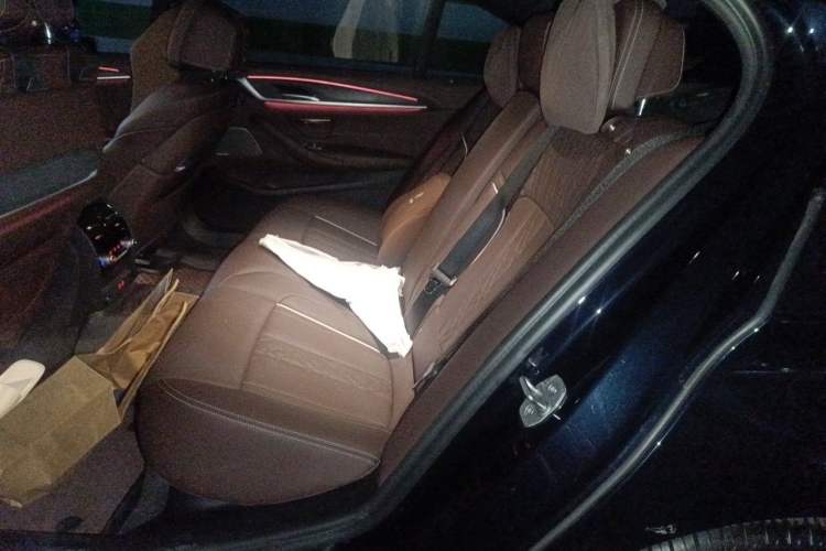 Used BMW 5 Series 2021 Restyled 530Li Luxury Edition M Sport Package Left Rear Seat