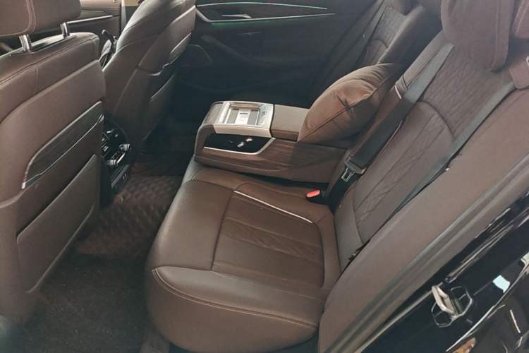 Used BMW 5 Series 2021 530Li Luxury Edition Premium Package Left Rear Seat