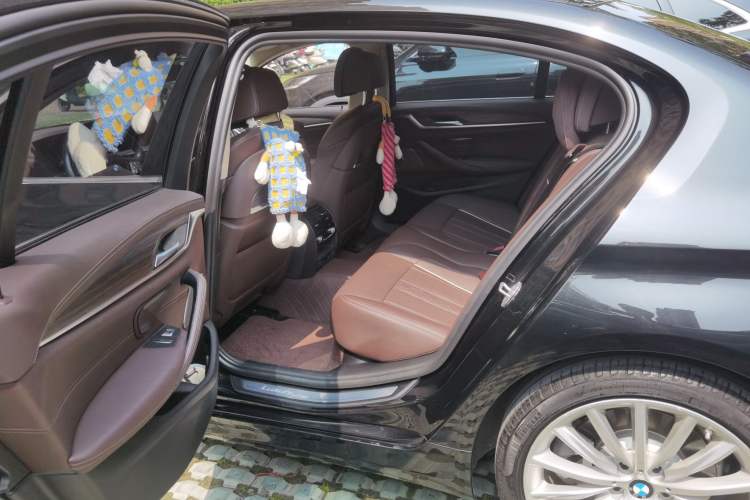 Used BMW 5 Series 2021 Updated 530Li Luxury Package Premium Edition Left Rear Seat