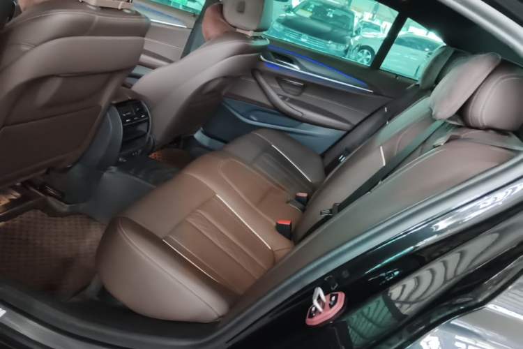 Used BMW 5 Series 2021 530Li Leading Model M Sport Package Left Rear Seat