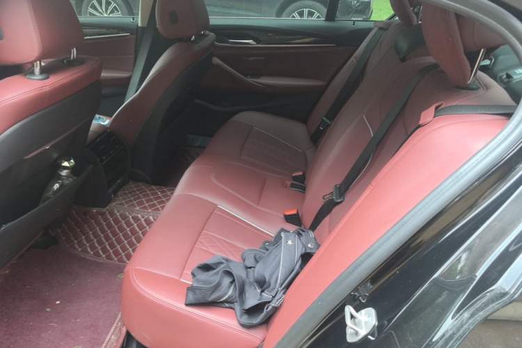 Used BMW 5 Series 2021 Updated Version 525Li Luxury Package Left Rear Seat