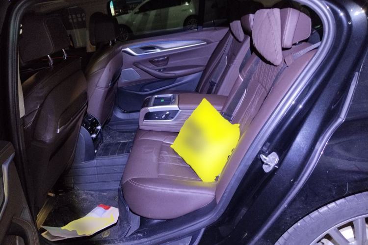 Used BMW 5 Series 2021 530Li Luxury Edition Premium Package Left Rear Seat