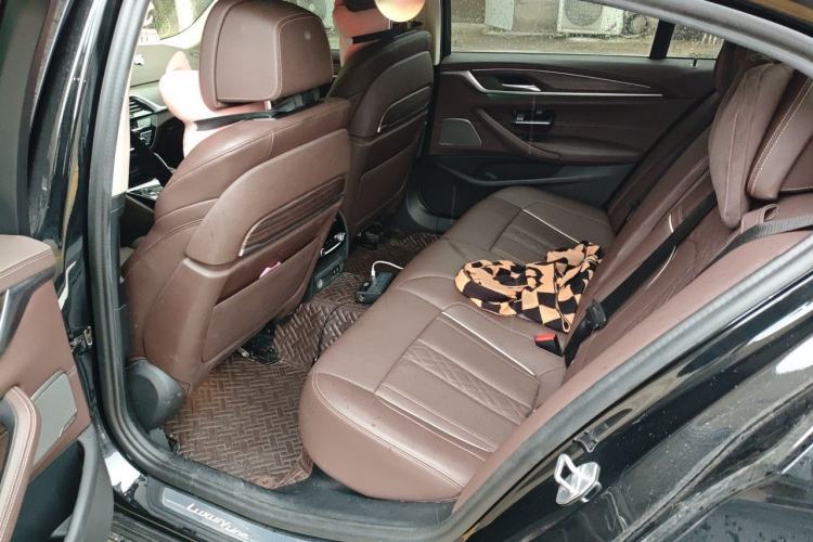 Used BMW 5 Series 2021 530Li Luxury Edition Premium Package Left Rear Seat