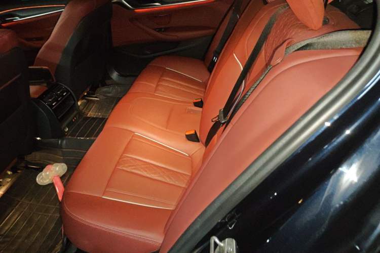 Used BMW 5 Series 2021 Facelifted 530Li Leading Edition M Sport Package Left Rear Seat