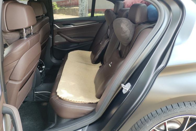 Used BMW 5 Series 2021 Restyled 540i Sport Line with M Sports Package Left Rear Seat