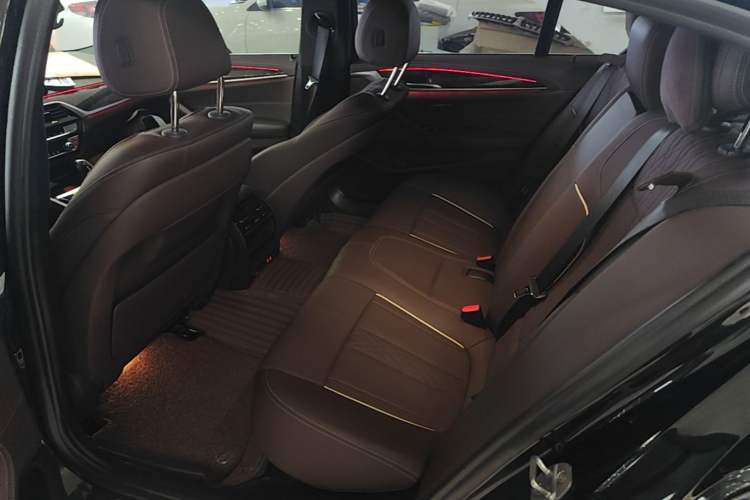Used BMW 5 Series 2021 530Li Leading Model M Sport Package Left Rear Seat