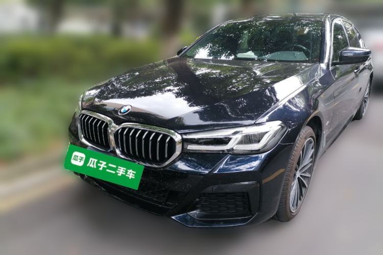 Used BMW 5 Series 2021 530Li Leading Model M Sport Package Guazi used car, China used car export, Used car for sale, Used BMW cars, Cheapest cars for sale
