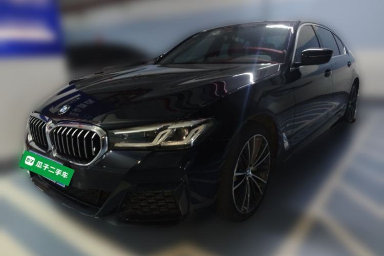 Used BMW 5 Series 2021 Facelifted 530Li Leading Edition M Sport Package Guazi used car, China used car export, Used car for sale, Used BMW cars, Cheapest cars for sale