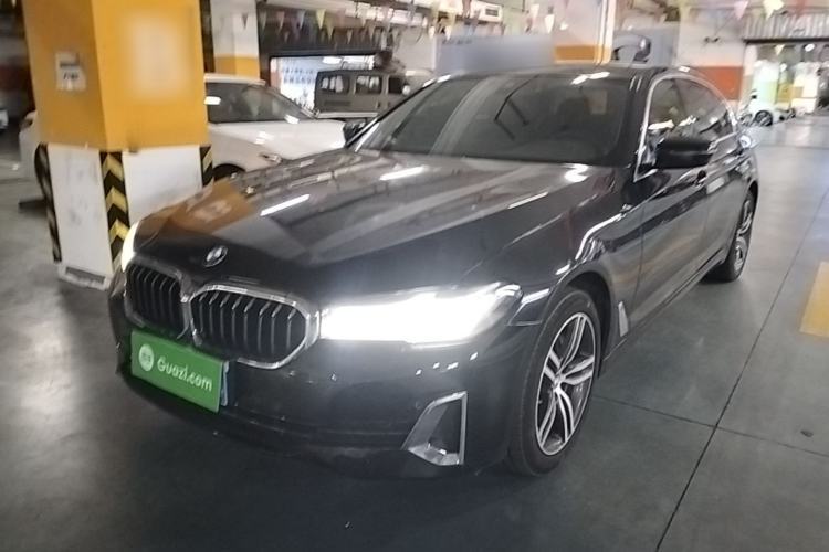 Used BMW 5 Series 2021 Restyled 530Li Leading Edition Luxury Package Guazi used car, China used car export, Used car for sale, Used BMW cars, Cheapest cars for sale