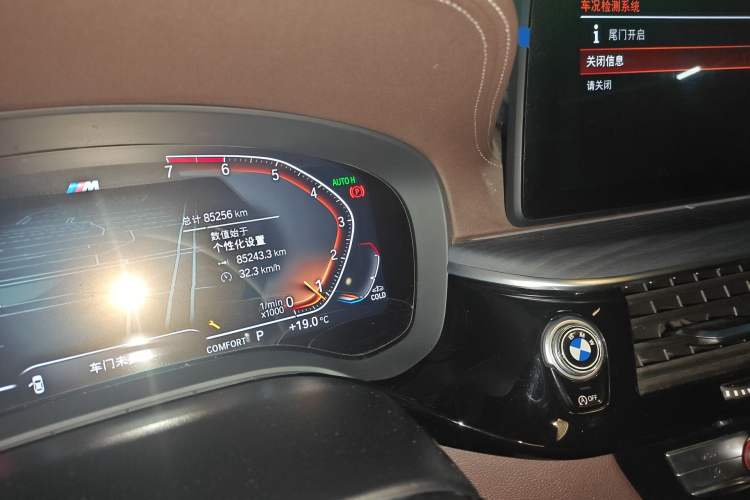 Used BMW 5 Series 2021 Facelifted 530Li Leading Edition M Sport Package Odometer Close Up
