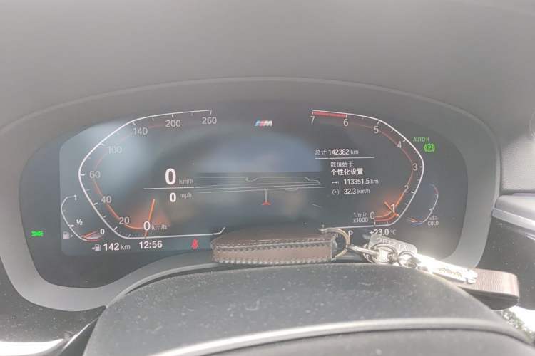 Used BMW 5 Series 2021 Facelifted 530Li Leading Edition M Sport Package Odometer Close Up