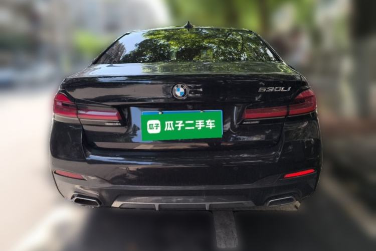 Used BMW 5 Series 2021 530Li Luxury Edition M Sport Package Rear