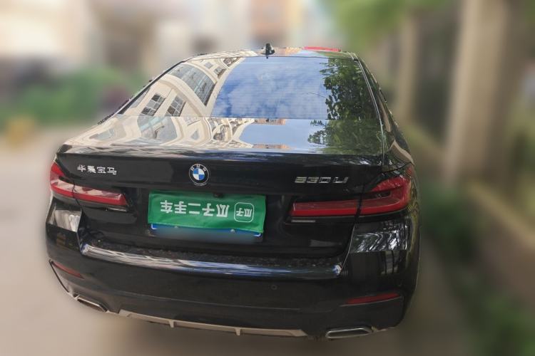 Used BMW 5 Series 2021 Facelifted 530Li Leading Edition M Sport Package Rear
