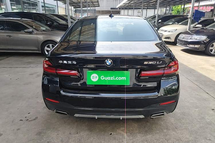 Used BMW 5 Series 2021 530Li Leading Model M Sport Package Rear