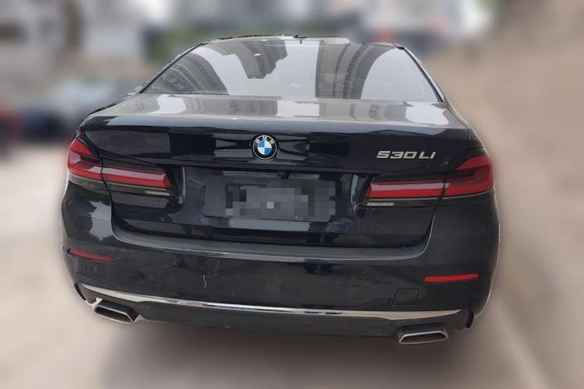 Used BMW 5 Series 2021 530Li Luxury Edition Premium Package Rear