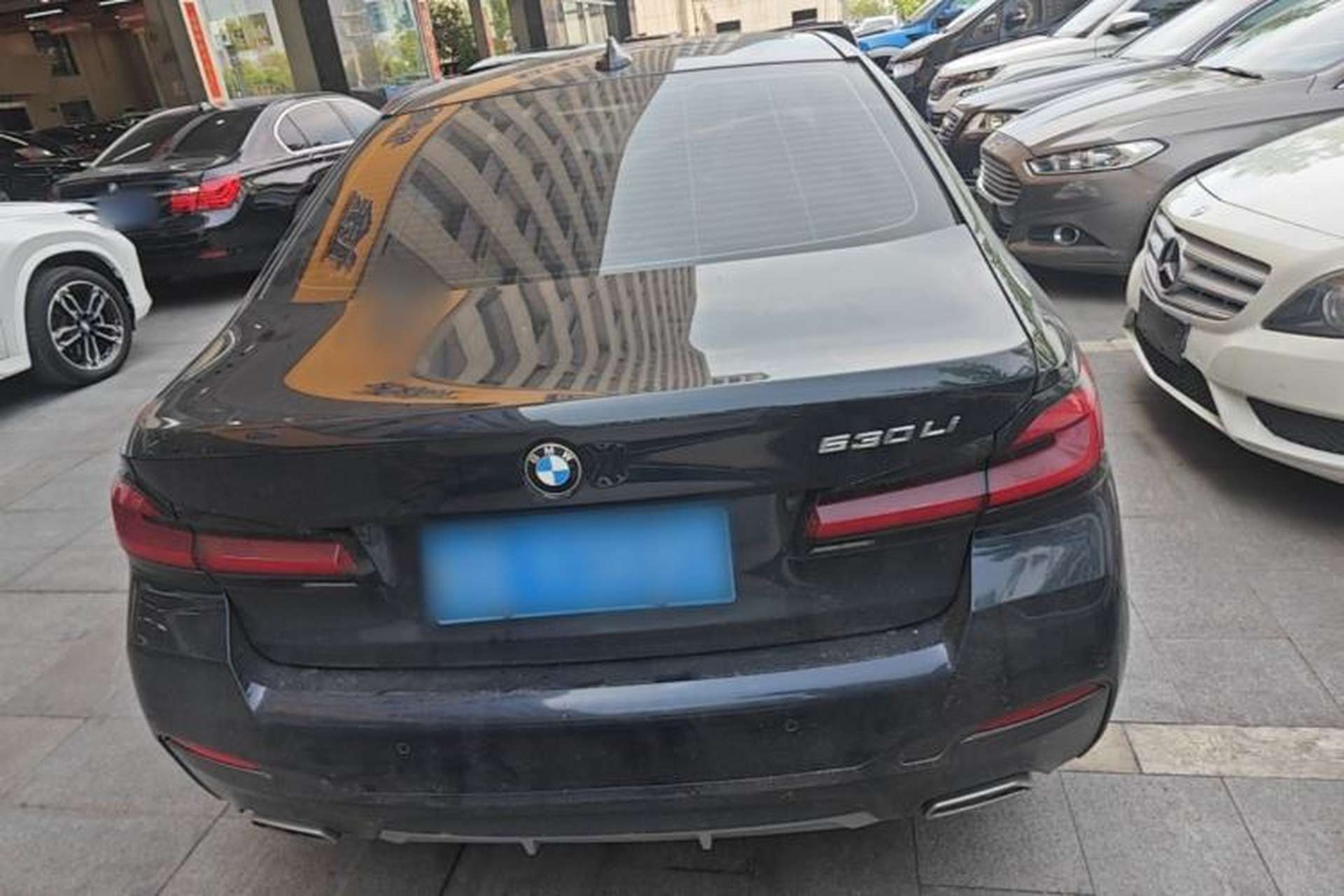 Used BMW 5 Series 2021 530Li Leading Model M Sport Package Rear