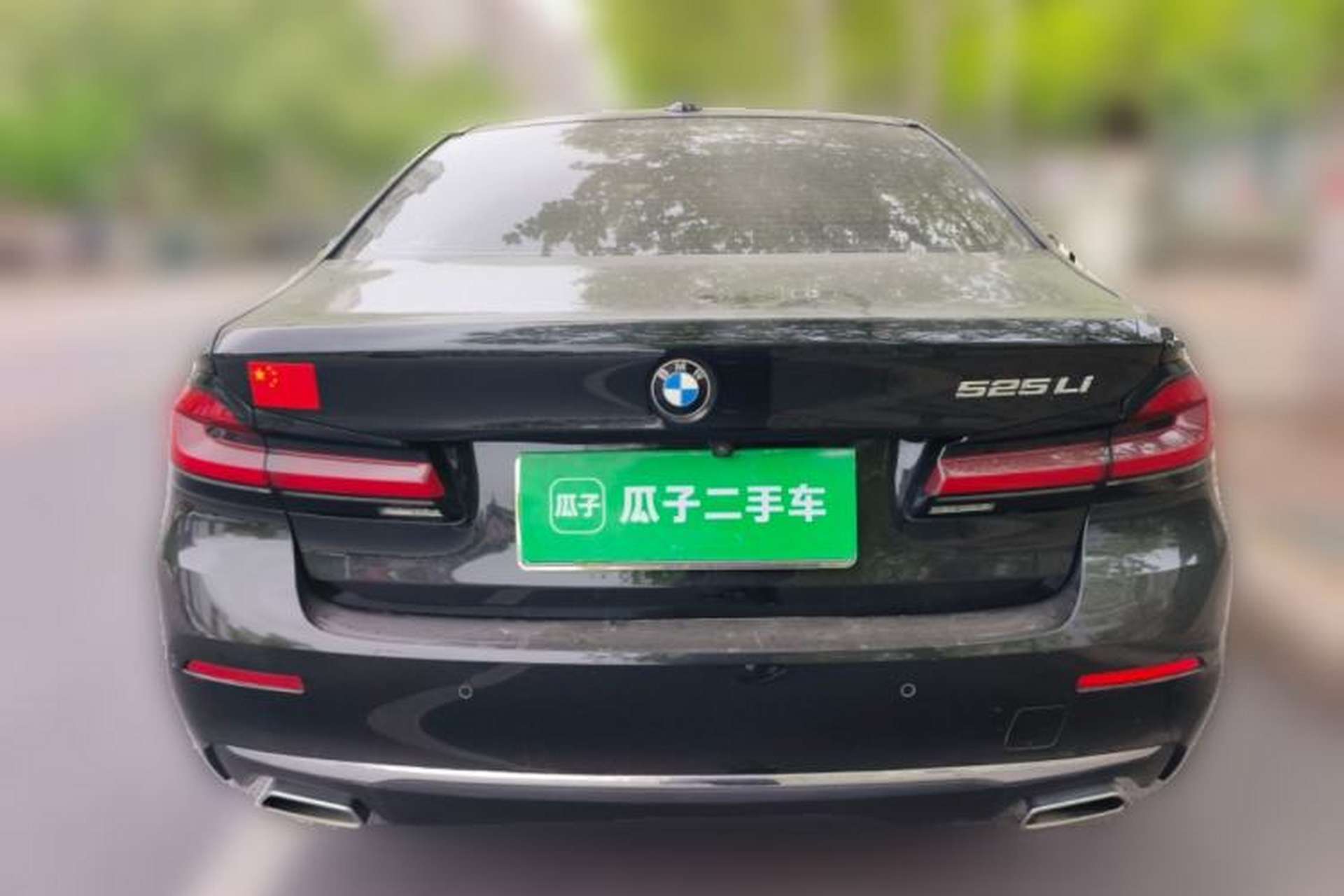 Used BMW 5 Series 2021 525Li Luxury Package Rear