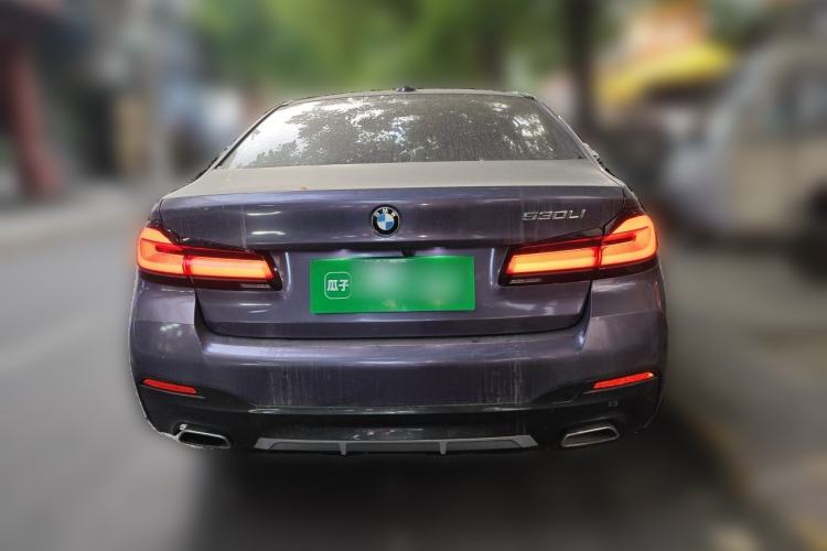 Used BMW 5 Series 2021 Facelifted 530Li Leading Edition M Sport Package Rear
