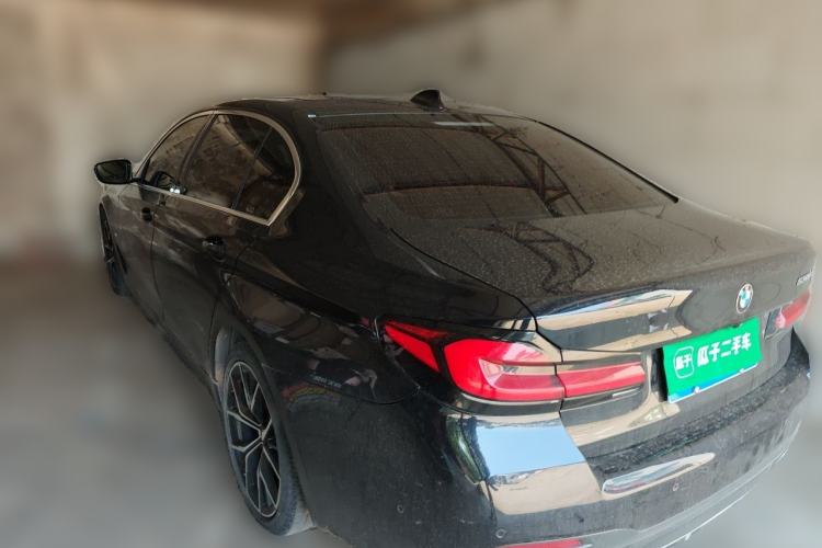 Used BMW 5 Series 2021 530Li Luxury Edition M Sport Package Rear Left 45 Deg