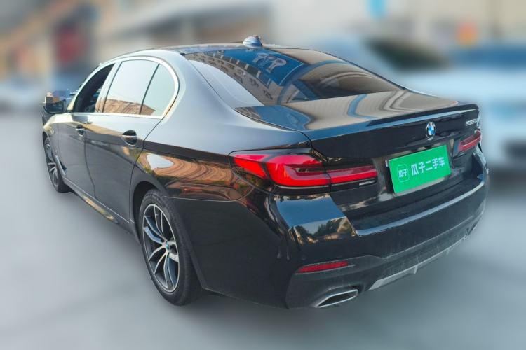 Used BMW 5 Series 2021 525Li M Sport Package Rear Left 45 Deg