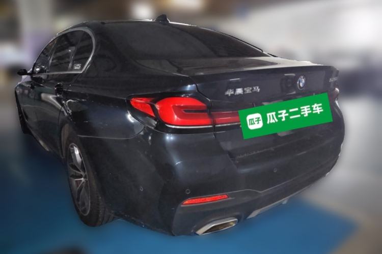 Used BMW 5 Series 2021 525Li M Sport Package Rear Left 45 Deg