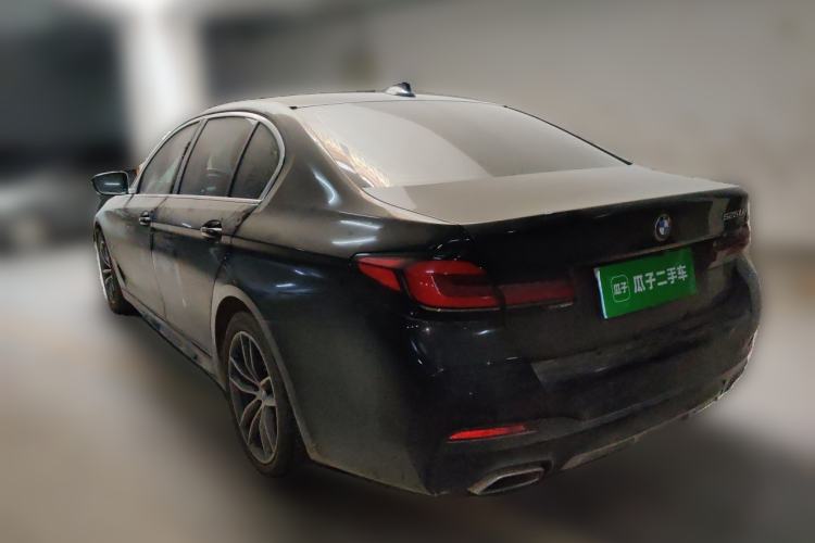 Used BMW 5 Series 2021 525Li M Sport Package Rear Left 45 Deg