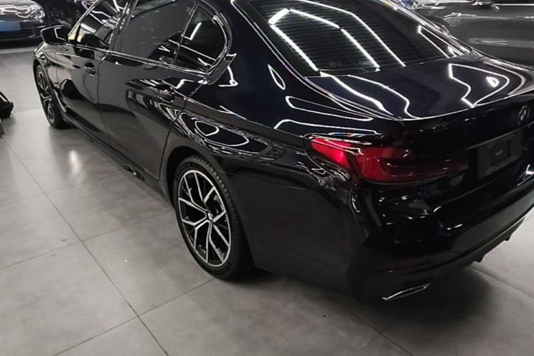 Used BMW 5 Series 2021 Restyled 530Li Luxury Edition M Sport Package Rear Left 45 Deg