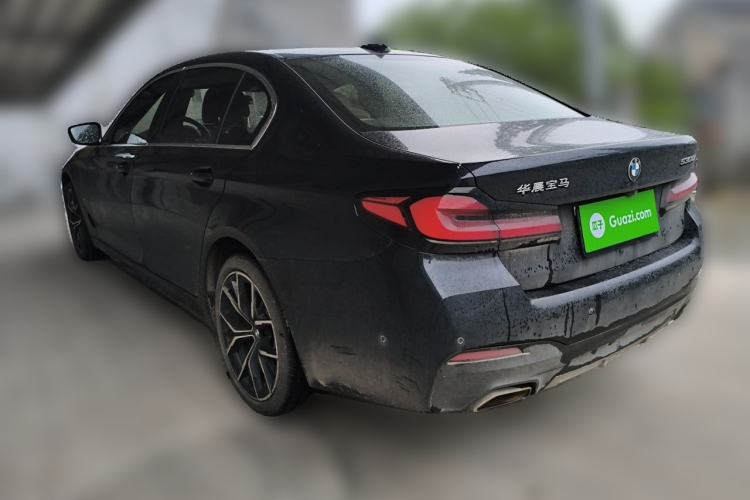 Used BMW 5 Series 2021 Restyled 530Li Luxury Edition M Sport Package Rear Left 45 Deg