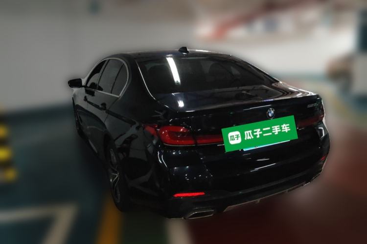 Used BMW 5 Series 2021 525Li M Sport Package Rear Left 45 Deg