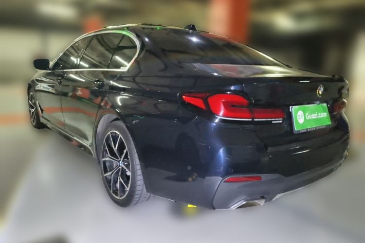 Used BMW 5 Series 2021 Restyled 530Li Luxury Edition M Sport Package Rear Left 45 Deg