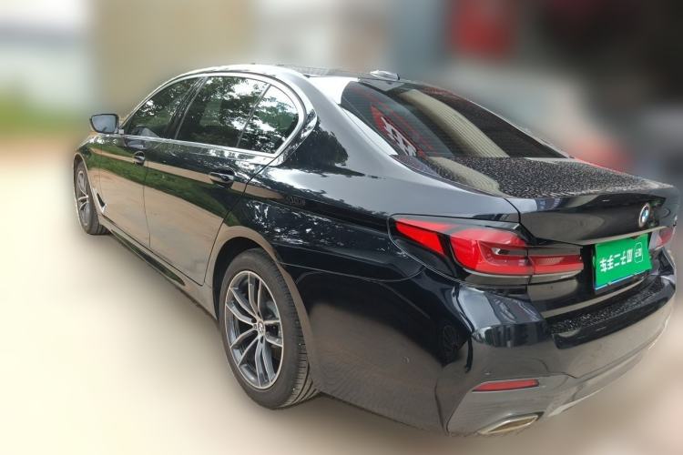 Used BMW 5 Series 2021 525Li M Sport Package Rear Left 45 Deg