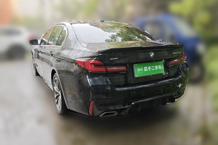 Used BMW 5 Series 2021 525Li M Sport Package Rear Left 45 Deg