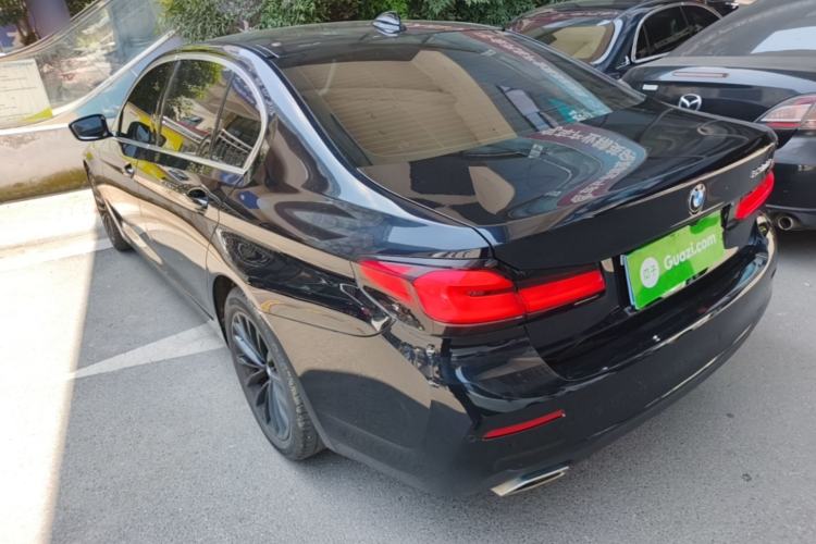 Used BMW 5 Series 2021 525Li Luxury Package Rear Left 45 Deg