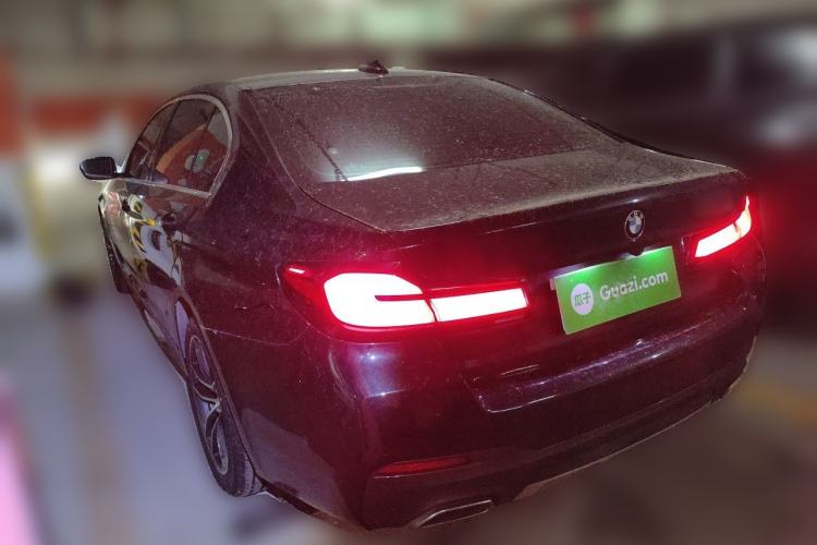 Used BMW 5 Series 2021 525Li M Sport Package Rear Left 45 Deg
