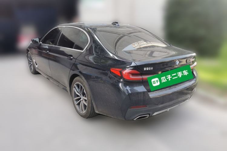Used BMW 5 Series 2021 525Li M Sport Package Rear Left 45 Deg