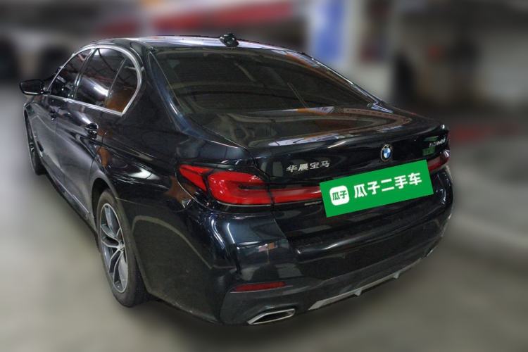 Used BMW 5 Series 2021 525Li M Sport Package Rear Left 45 Deg