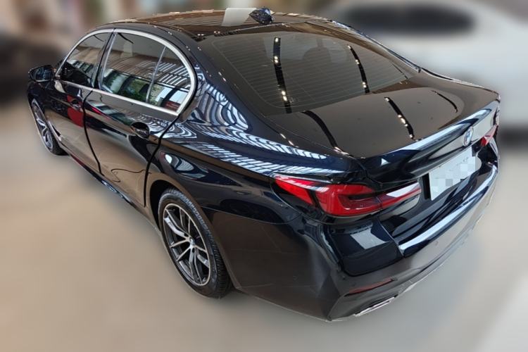 Used BMW 5 Series 2021 525Li M Sport Package Rear Left 45 Deg