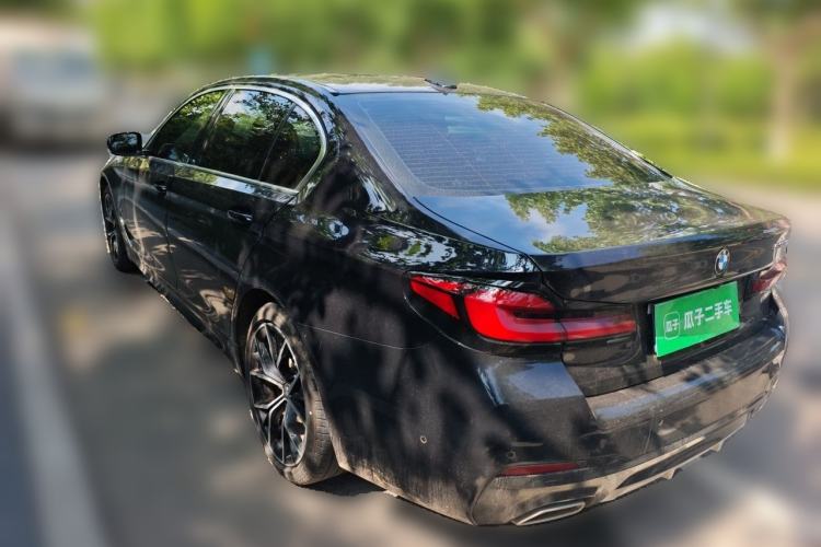 Used BMW 5 Series 2021 Restyled 530Li Luxury Edition M Sport Package Rear Left 45 Deg