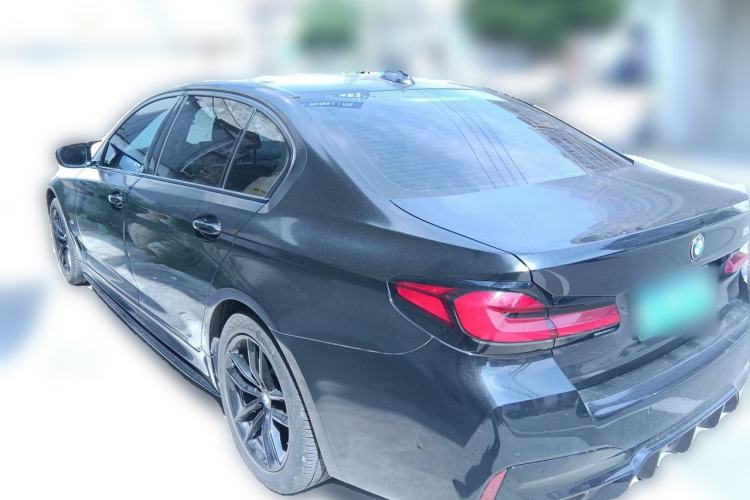 Used BMW 5 Series 2021 525Li M Sport Package Rear Left 45 Deg