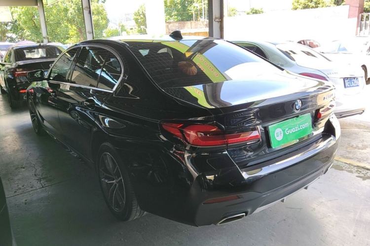 Used BMW 5 Series 2021 525Li M Sport Package Rear Left 45 Deg