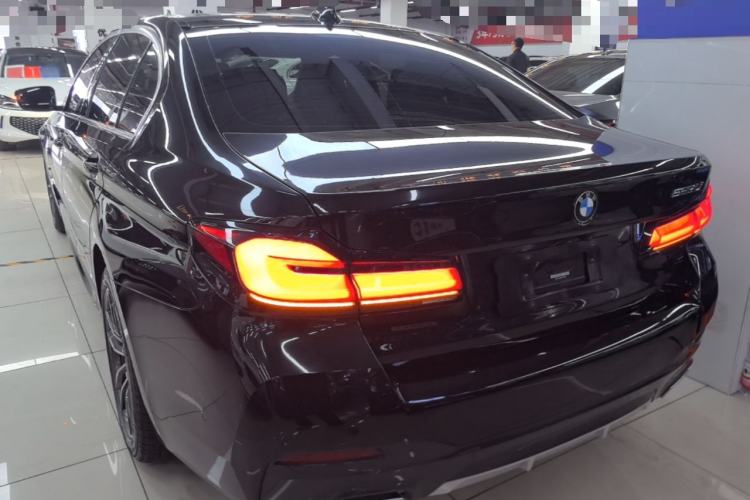 Used BMW 5 Series 2021 525Li M Sport Package Rear Left 45 Deg