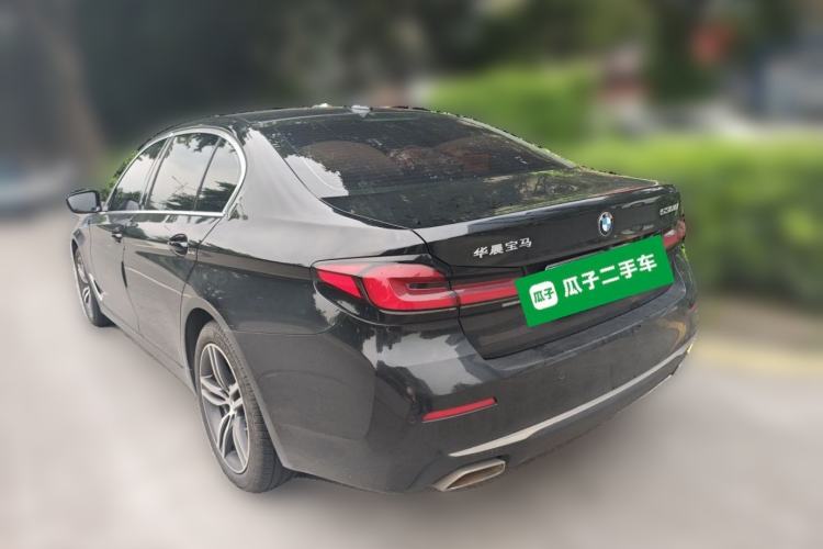 Used BMW 5 Series 2021 Restyled 530Li Leading Edition Luxury Package Rear Left 45 Deg