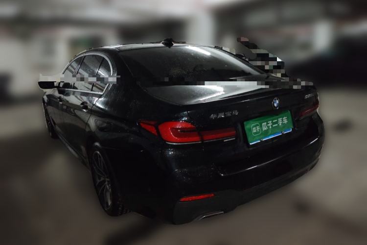 Used BMW 5 Series 2021 525Li M Sport Package Rear Left 45 Deg