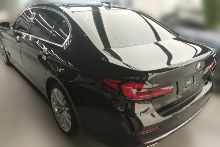 Used BMW 5 Series 2021 530Li Luxury Edition Premium Package Rear Left 45 Deg