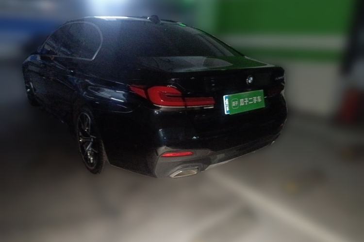 Used BMW 5 Series 2021 Restyled 530Li Luxury Edition M Sport Package Rear Left 45 Deg