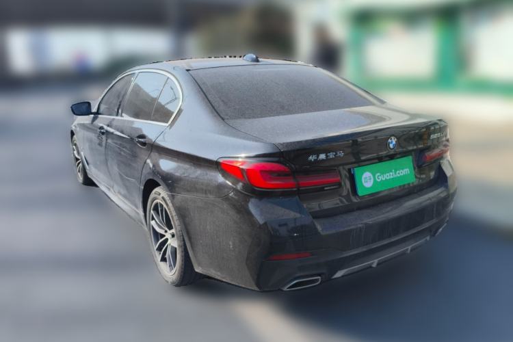 Used BMW 5 Series 2021 525Li M Sport Package Rear Left 45 Deg