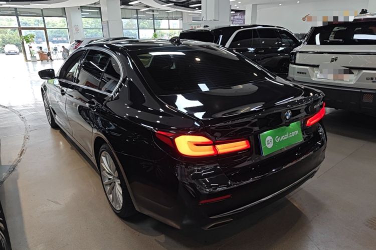 Used BMW 5 Series 2021 Updated 530Li Luxury Package Premium Edition Rear Left 45 Deg