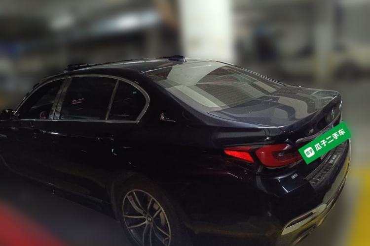 Used BMW 5 Series 2021 Facelifted 525Li M Sport Package Rear Left 45 Deg