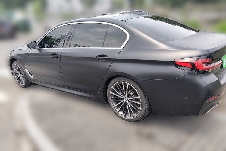 Used BMW 5 Series 2021 Facelifted 530Li Leading Edition M Sport Package Rear Left 45 Deg